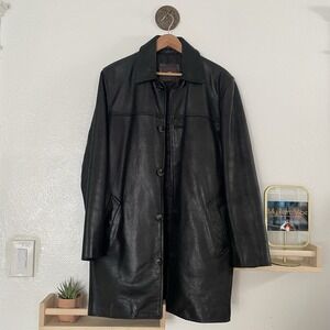Celio* Black Leather Jacket | Minimalist European Timeless Wardrobe Staple‎
